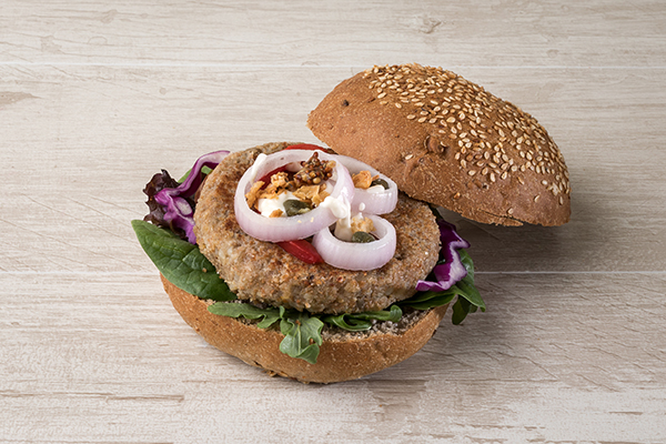 Hamburguesa de Berenjena vegana 100g (pack 30 unidades)