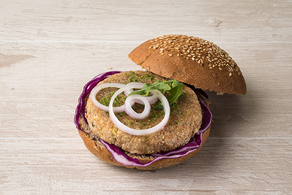 Hamburguesa de Calabazín vegana 150g (pack 20 unidades)